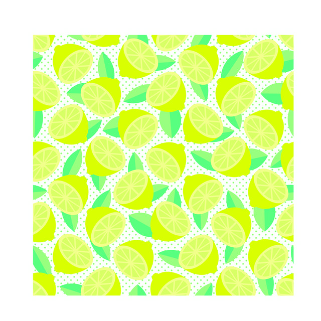 抽象柠檬背景图案