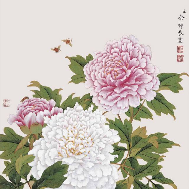 蜜蜂与花装饰画