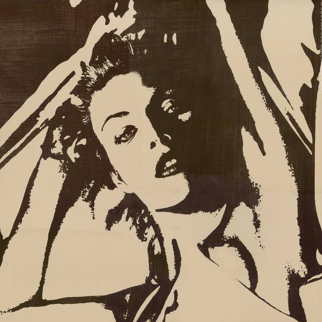 黑白性感女人装饰画