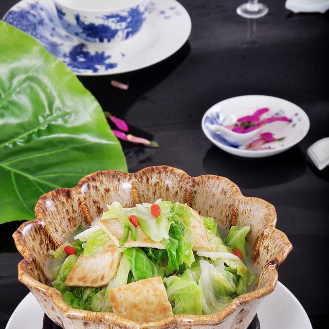 白菜焖豆腐图片