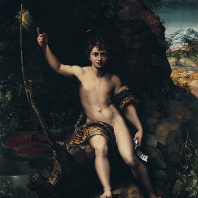 欧式油画男性猎人装饰画