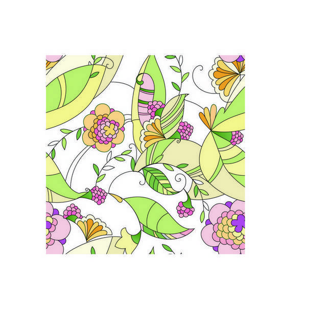 紫色小花背景图案2