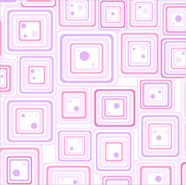 粉色方块背景图案