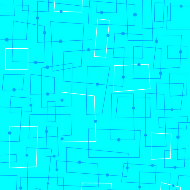 蓝白四边形背景图案