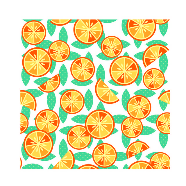 抽象柠檬背景图案3