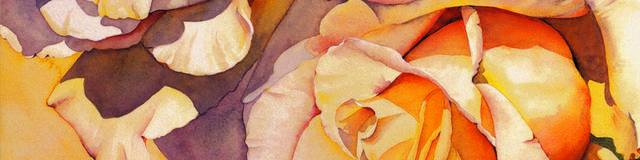 艳阳下的玫瑰花装饰画1