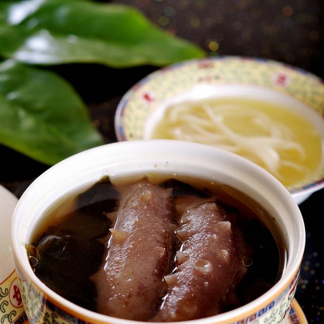 清汤活海参图片