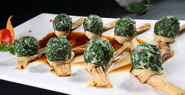 腐竹菜疙瘩菜丸图片