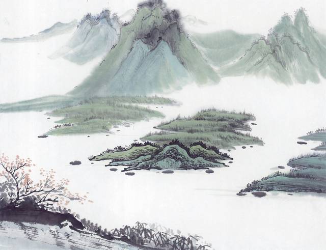 中式山水装饰画4