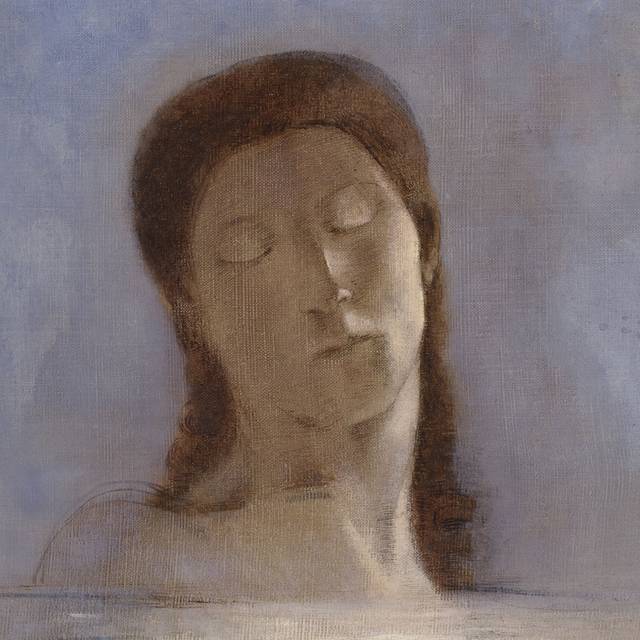 手绘女性油画装饰画