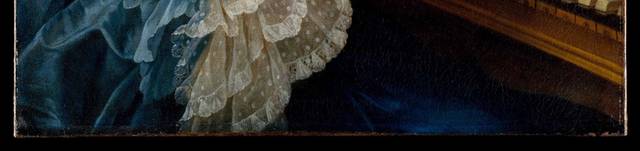 弹钢琴的蓝裙女孩宫廷油画装饰画