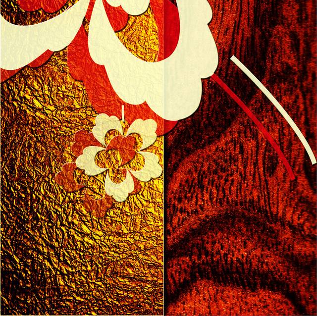 金红创意花型装饰画4