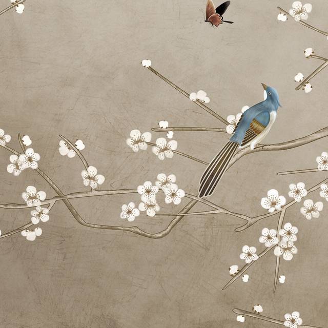 中式花鸟装饰画2