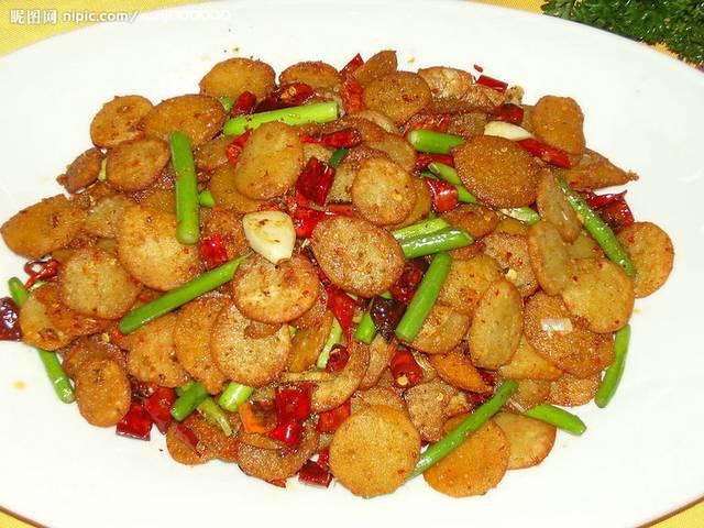 干煸土豆片1