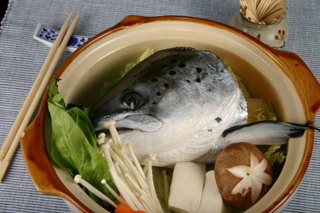 三纹鱼头味噌汤图片1