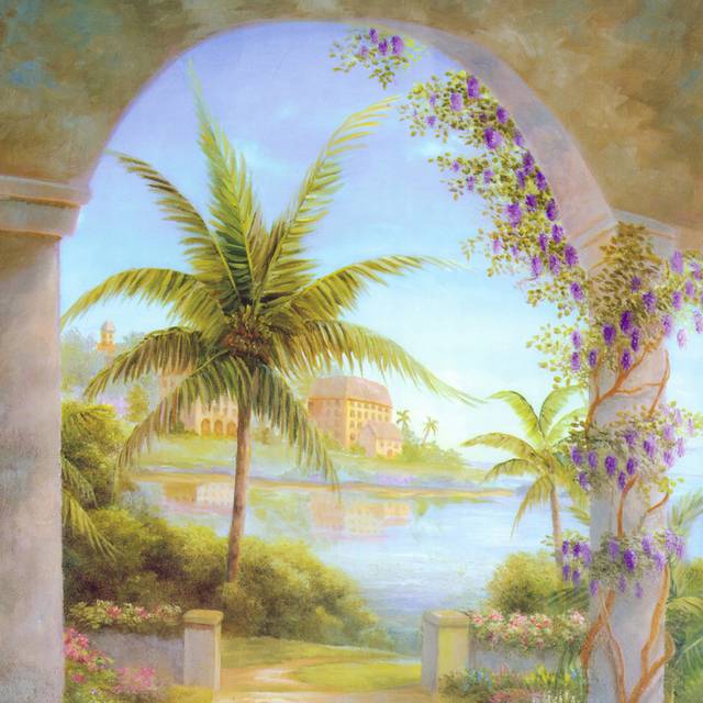 精美大树油画装饰画