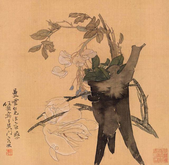 美丽鲜花工笔装饰画2