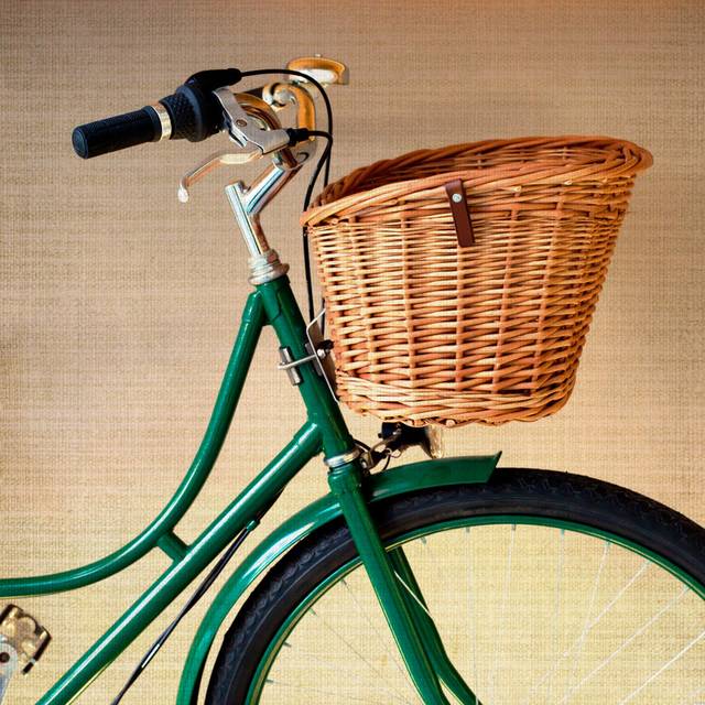 自行车篓装饰画