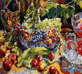多彩抽象静物装饰画1_图品汇