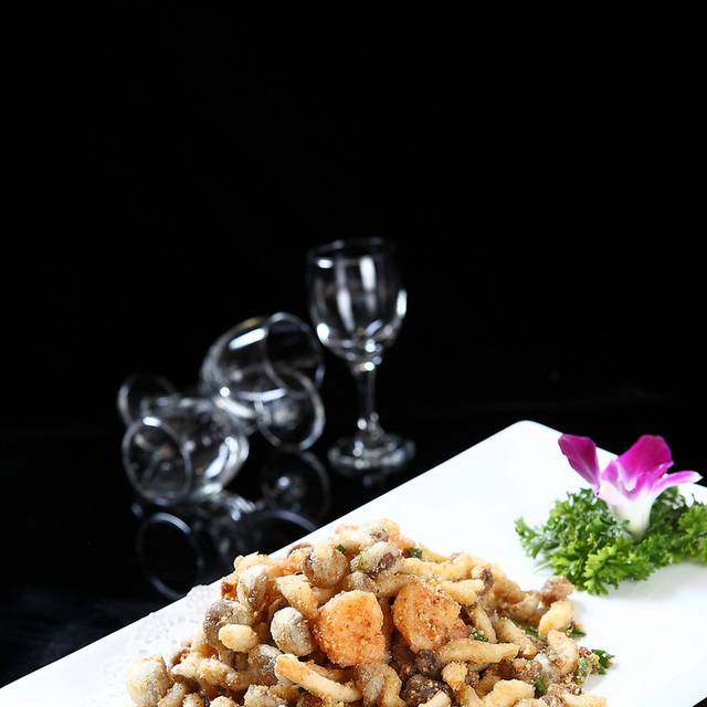 鲜虾蟹味菇餐饮图片