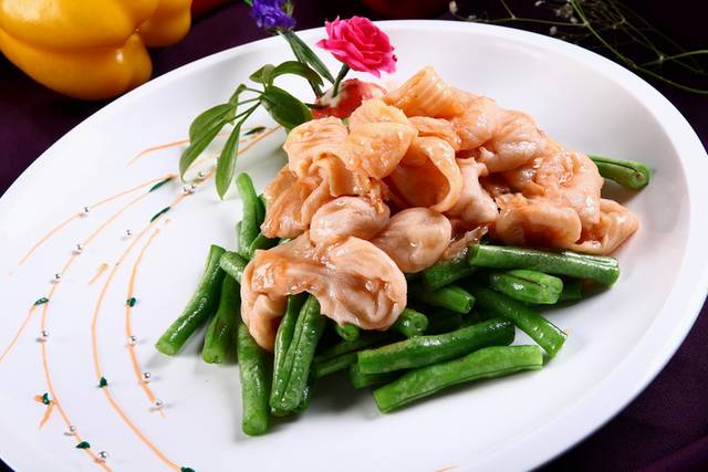 豆王炒鸽肚
