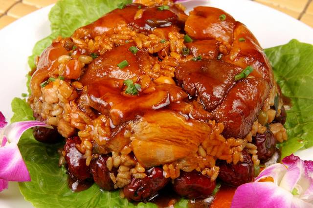 八宝酥蹄图片