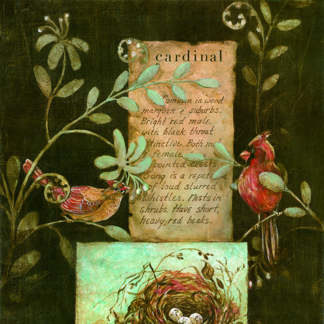 鸟与巢装饰画1