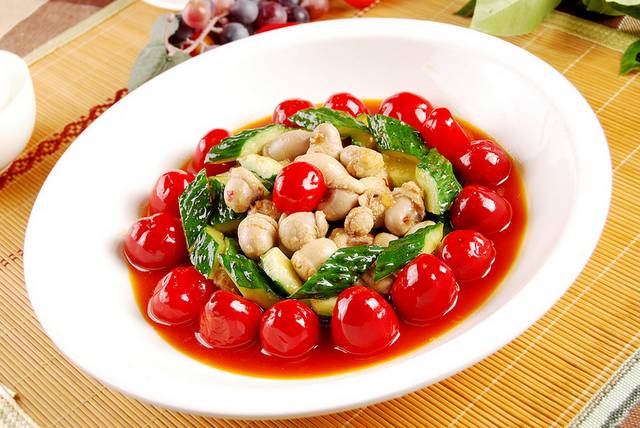 美味泡椒鸡肾图片