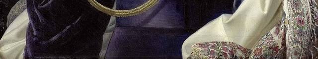 紫裙子的女人欧洲宫廷油画