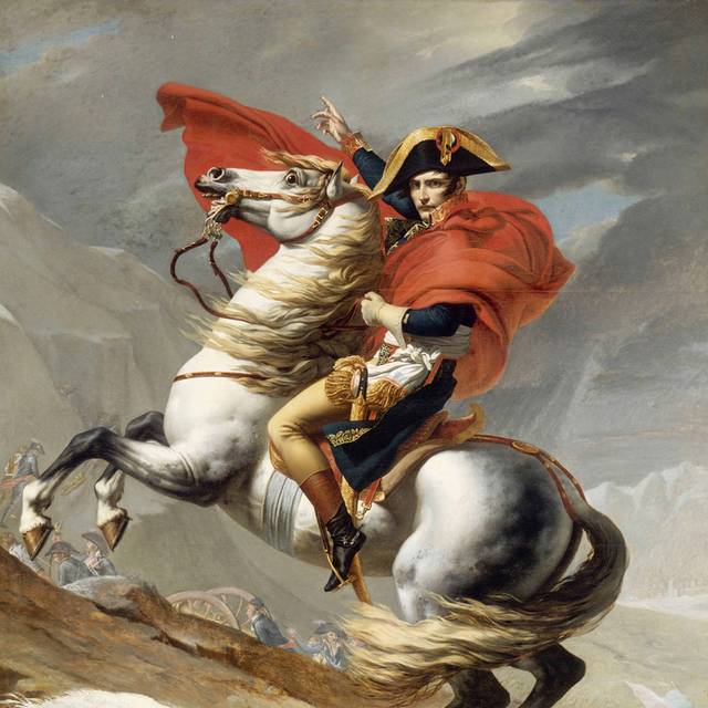拿破仑宫廷油画