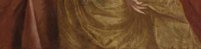 黄裙子的女人欧洲宫廷油画