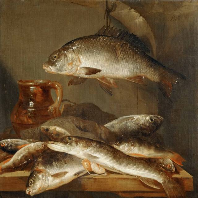 鱼装饰油画