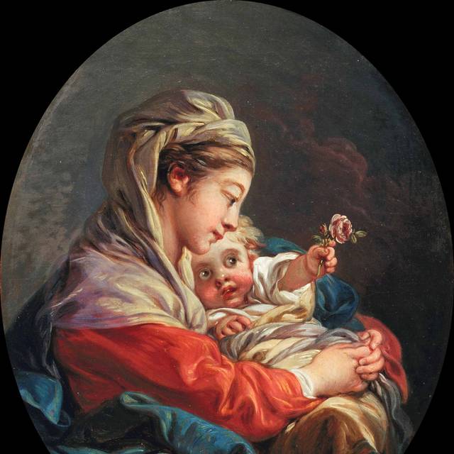布歇装饰复古油画装饰画1