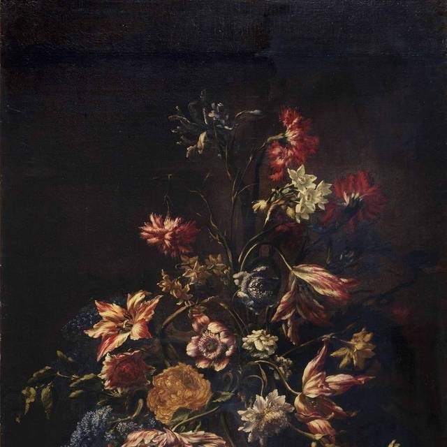 酒店静物淡雅花卉装饰画12