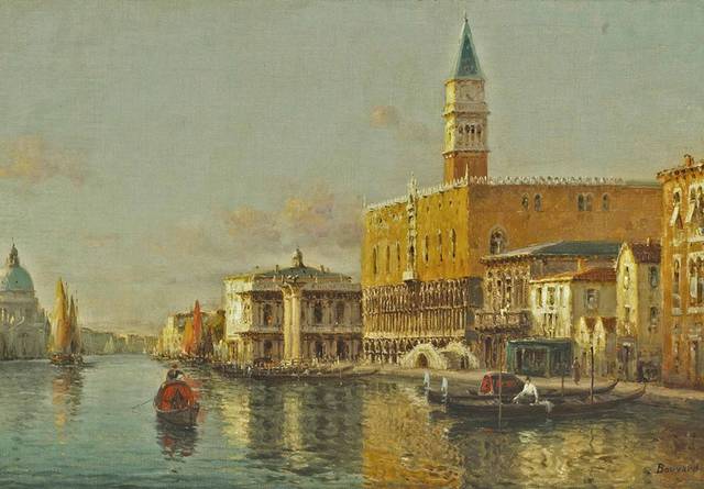 威尼斯水城装饰画4