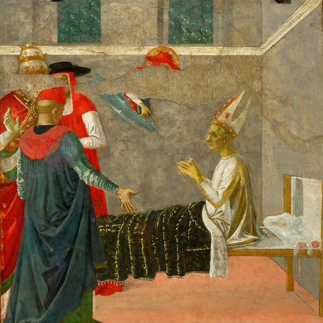圣杰罗姆复苏红衣主教安德列油画素材