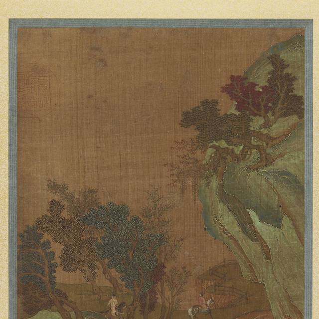 山树人物中式装饰画