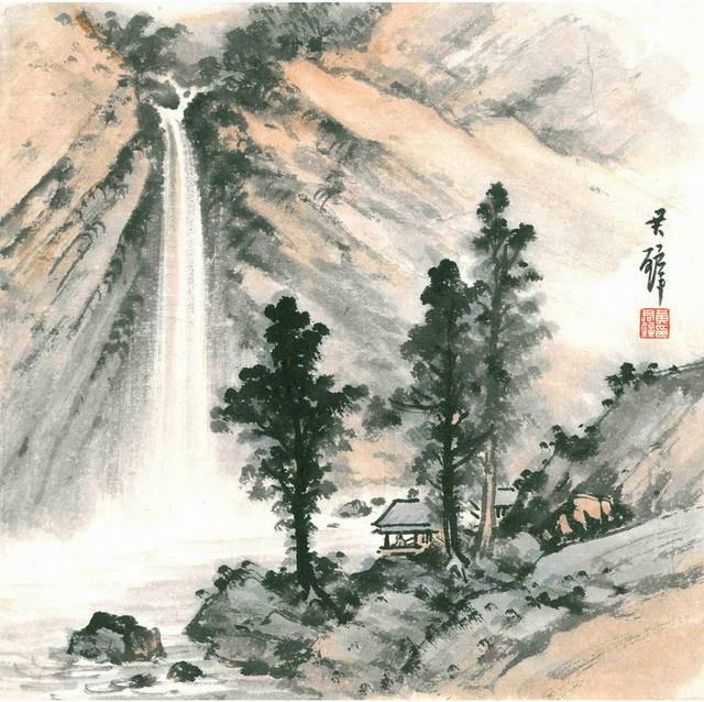 幽居圖装饰画