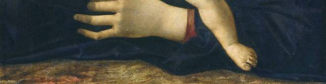 欧美人物母子肖像油画1