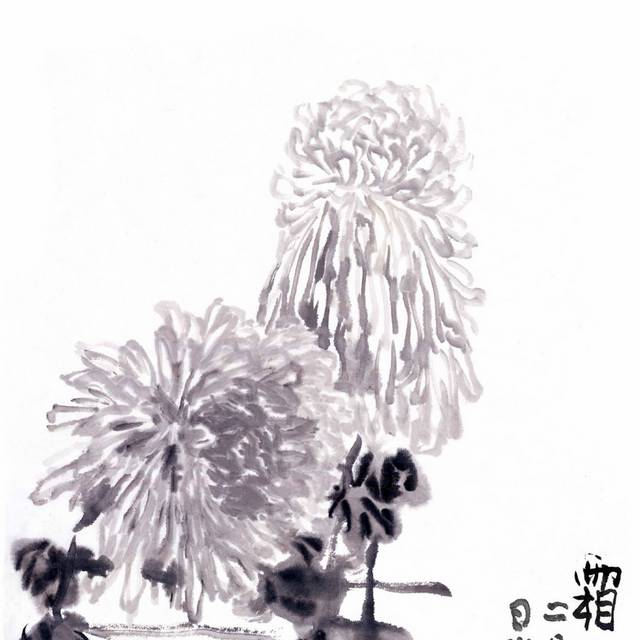 霜重色愈浓装饰画