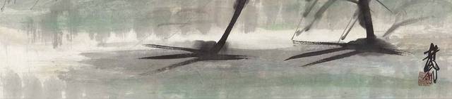 水墨鸟中式装饰画