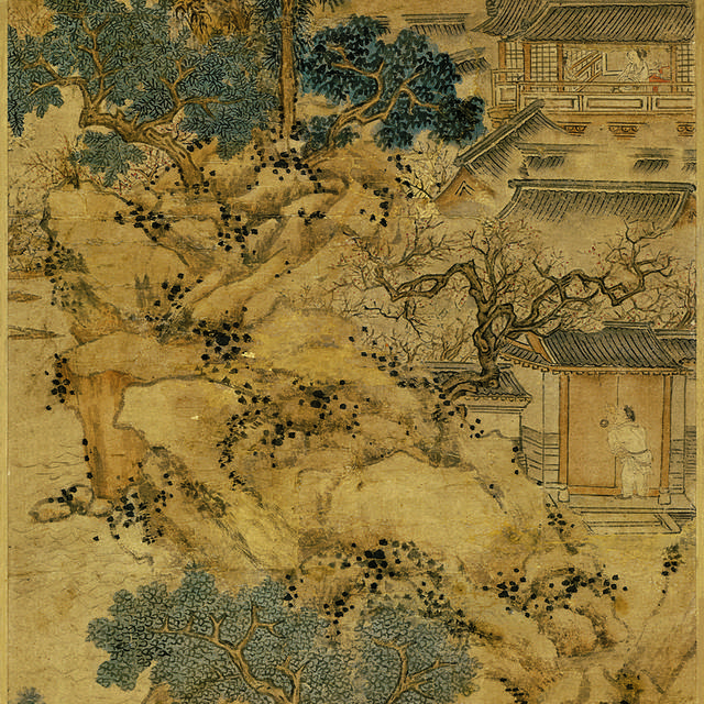 山庄客至装饰画
