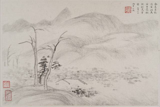 简约山装饰画4