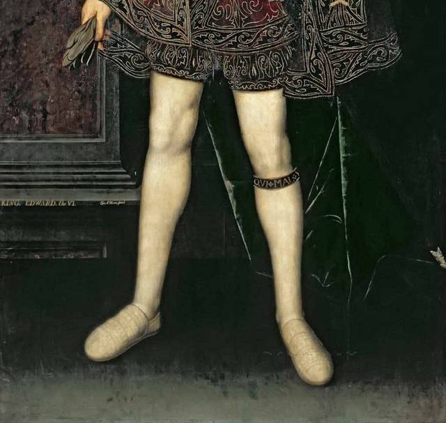 英格兰爱德华六世国王油画素材