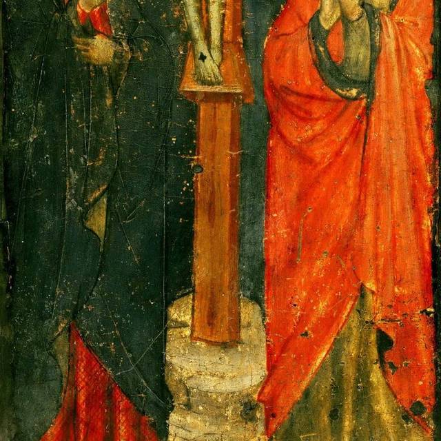 十字架上的耶稣油画装饰画
