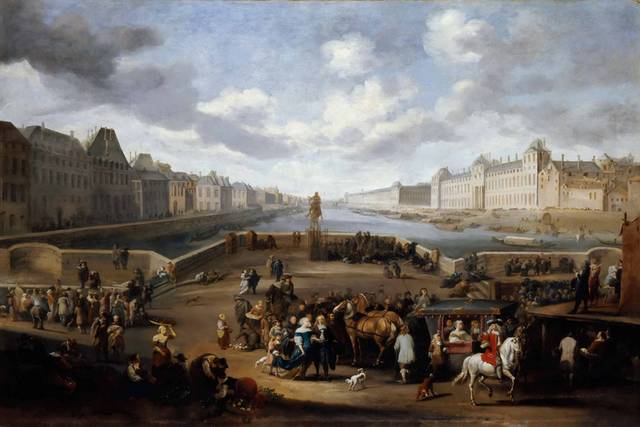 从庞德纽夫看卢浮宫油画装饰画