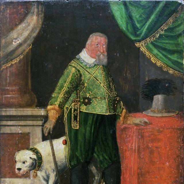 约翰·乔治一世的画像油画装饰画