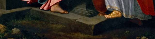 基督和在井边的女人油画素材