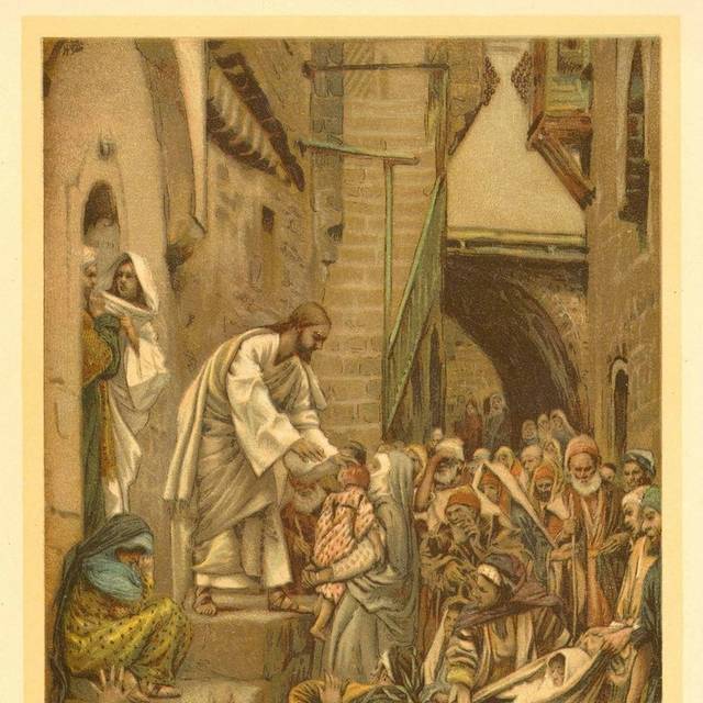 城中的人油画装饰画