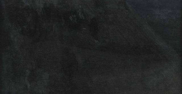 夜晚岸边油画装饰画